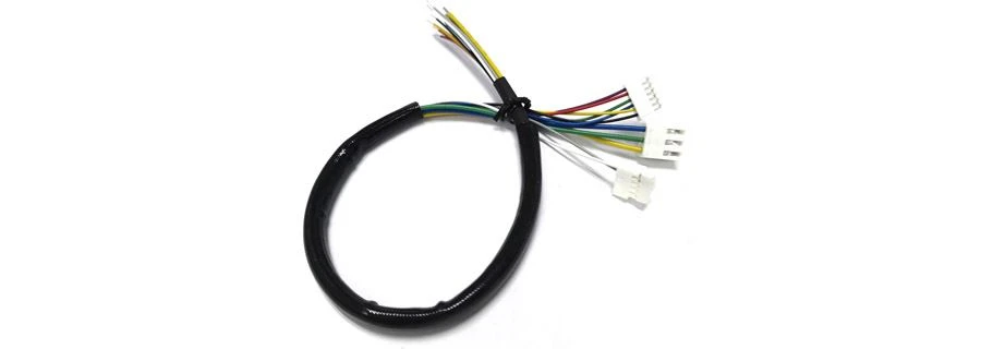 fiber pipe wire harness