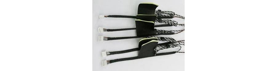 Braided electronic wire harness
