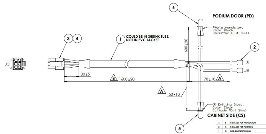Electric Light Wire Harness (2)