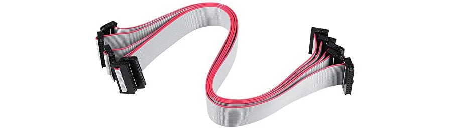 20 Pins Connector Flat Ribbon Cable 20 Pins Connector Flat Ribbon Cable