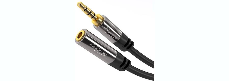 3.5 MM Male To Female Audio Cable