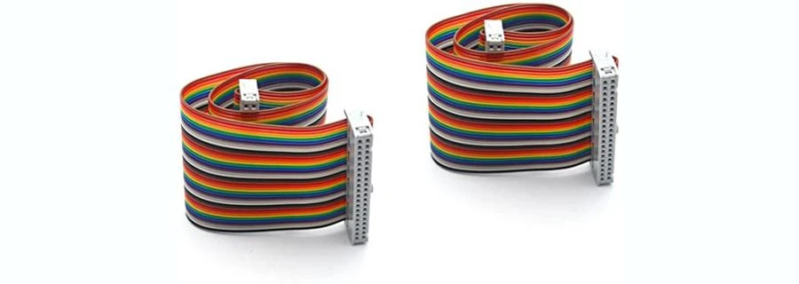 40 Pin Rainbow Ribbon Cable
