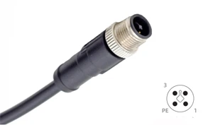 M12 T Coded Cable M12 T Coded Cable