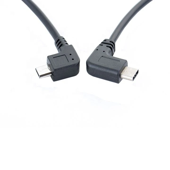 90 Degree Usb C To Micro Usb Cable