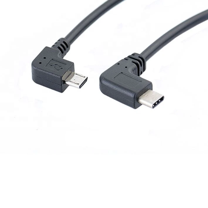 90 Degree Usb C To Micro Usb Cable