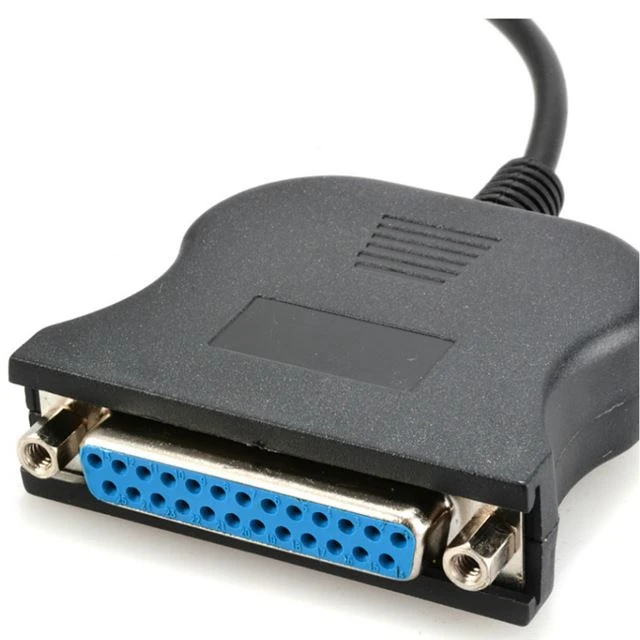 DB25 To USB Printer Data Cable