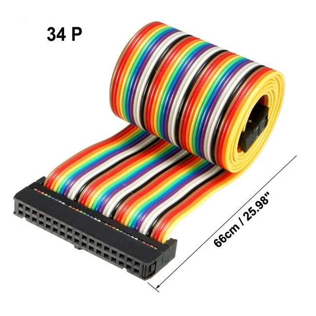 Relevant Knowledge Flat Rainbow Ribbon Cable