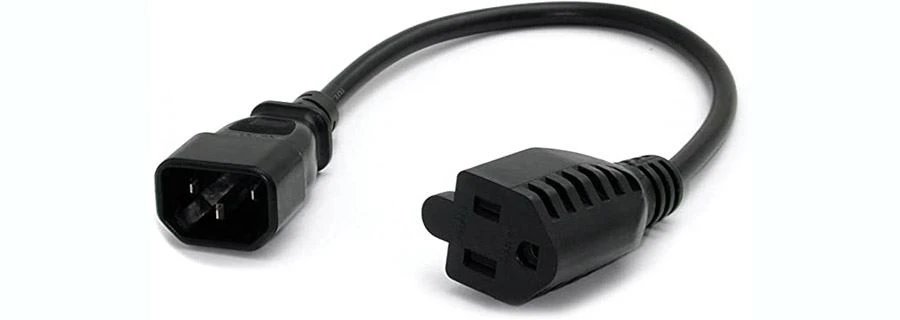 Computer & Monitor AC Power Cable