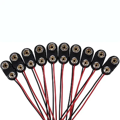 9V Battery Clip Connector Cable