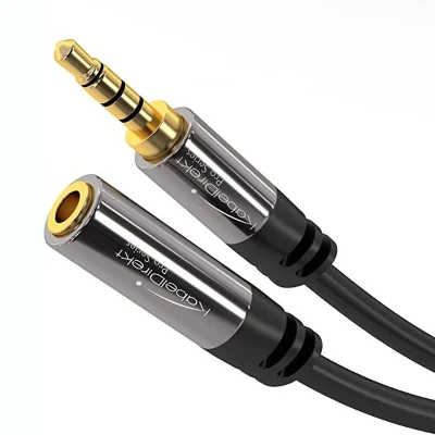 3.5 MM Male To Female Audio Cable