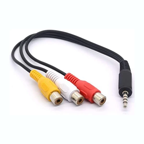 RCA Audio Video AUX Cables Shipped To Peru