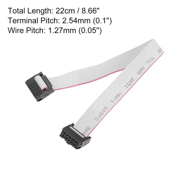 10 Pin IDC Connector Arduino Ribbon Cable