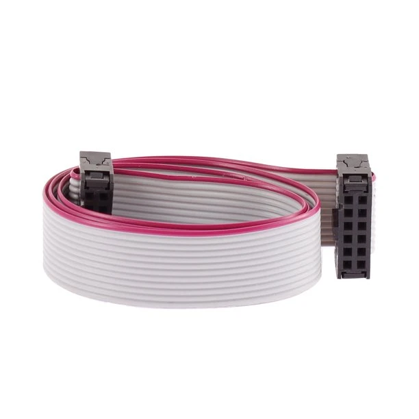 12 Pin Grey Flat Ribbon Cable