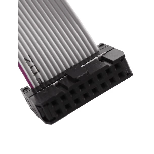 16 Pin Grey Flat Ribbon Cable