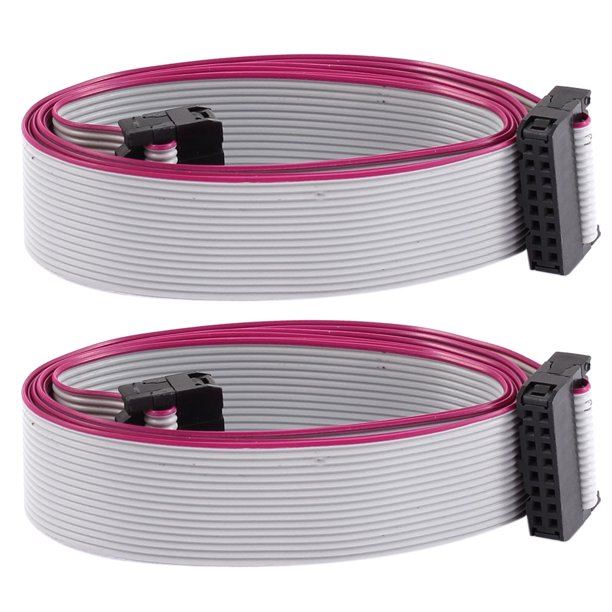 16 Pin IDC Connector Flat Ribbon Cable