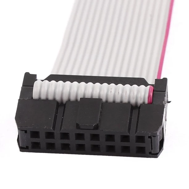 16 Pin IDC Connector Flat Ribbon Cable