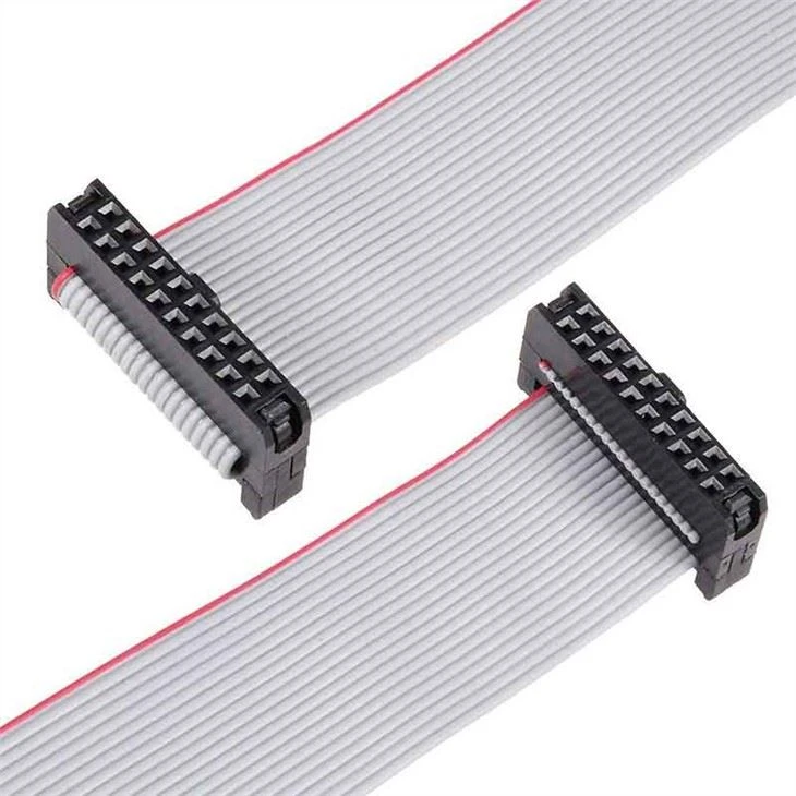 20 Pin Gray Flat Ribbon Cable