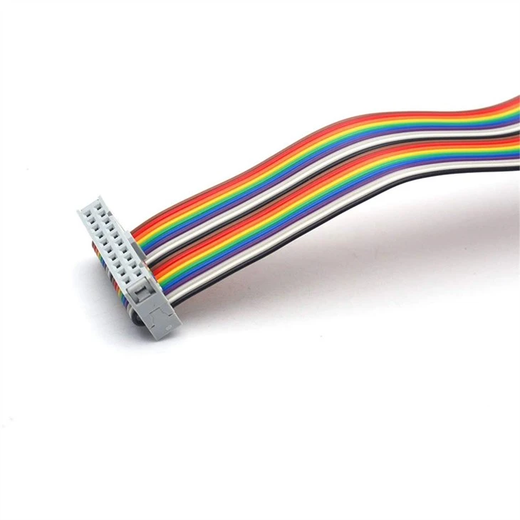 20 Pin Rainbow Flat Ribbon Cable