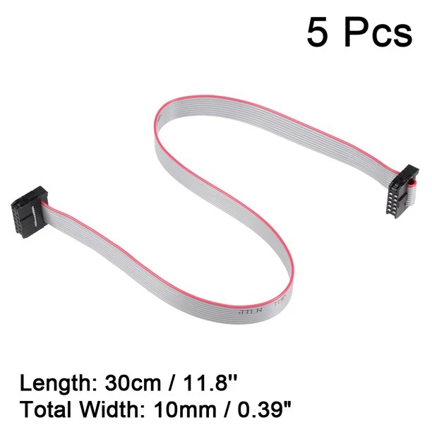 2mm Pitch 10 Pin Connector Flat Ribbon Cable