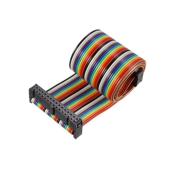 30 Pin Rainbow Flat Ribbon Cable