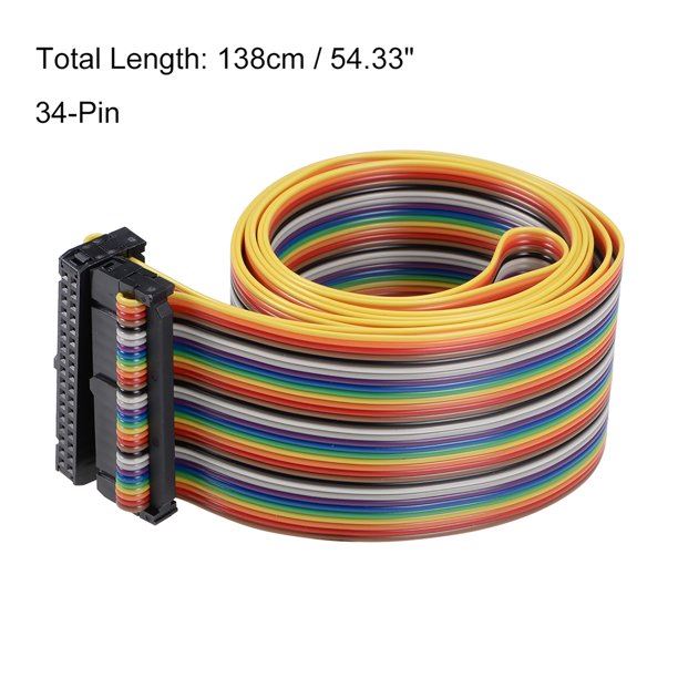 34 Pin Rainbow Arduino Ribbon Cable