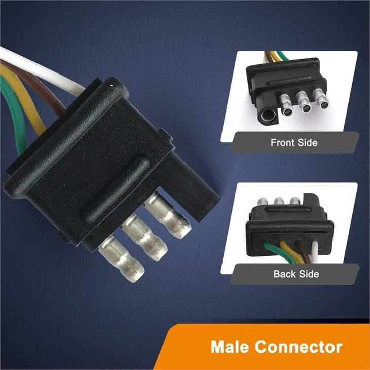 4 Pin Flat Trailer Wiring Harness