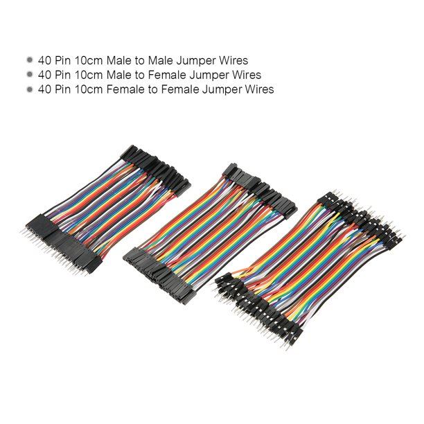 40 Pin Breadboard Jumper Wires Ribbon Cables
