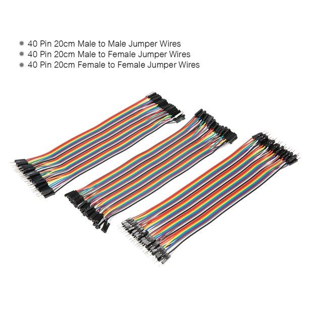 40 Pin Breadboard Jumper Wires Ribbon Cables