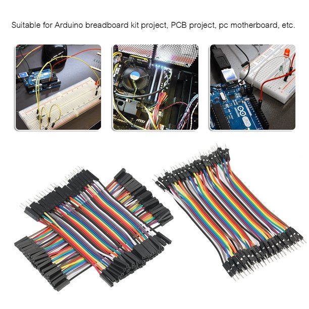 40 Pin Breadboard Jumper Wires Ribbon Cables