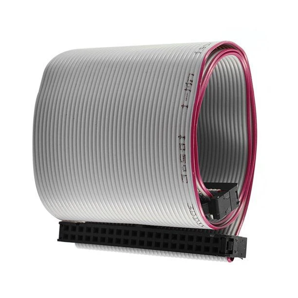 40 Pin Female Connector Flat Ribbon Cable
