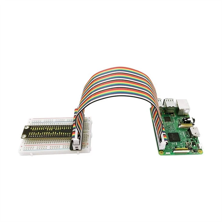 40 Pin Male To Female Ribbon Cable