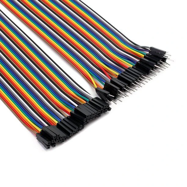 40 Wires Multicolor Rainbow Ribbon Cable