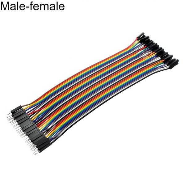 40 Wires Multicolor Rainbow Ribbon Cable