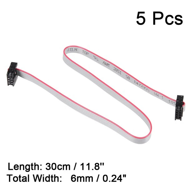 6 Pin 2mm Pitch Connector Ribbon Cable
