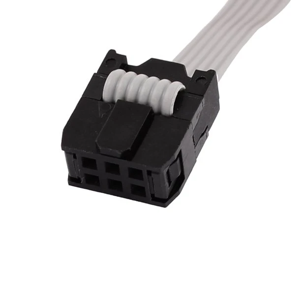 6 Pin IDC Socket Flat Ribbon Cable