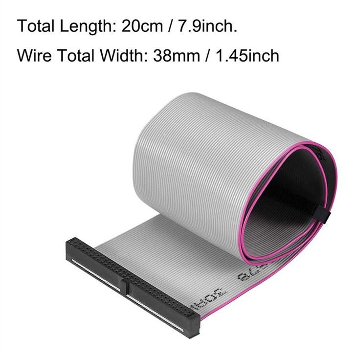 60 Pin Flat Ribbon Cable