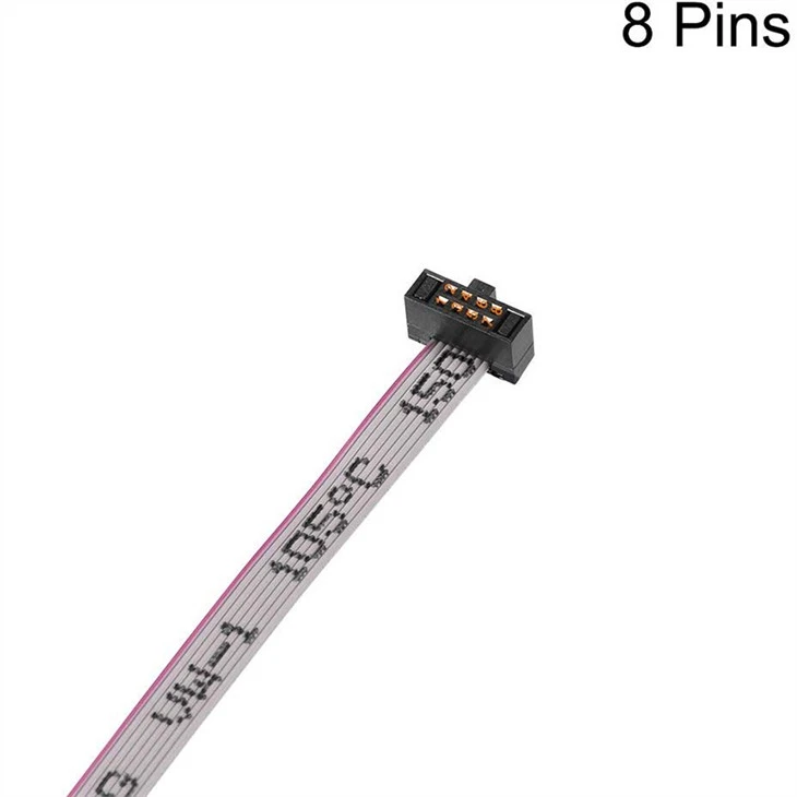 8 Pin 8 Wire Ribbon Cable
