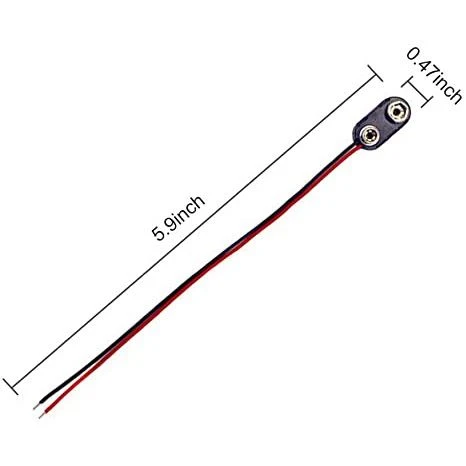 9 V Battery Wire Harness