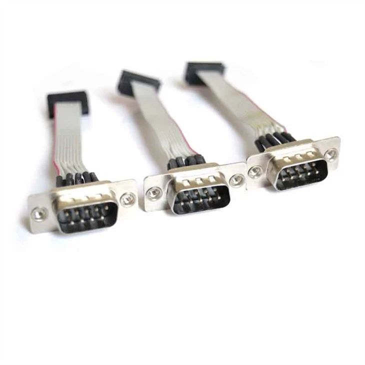 DB9 To 10P IDC Flat Ribbon Cable