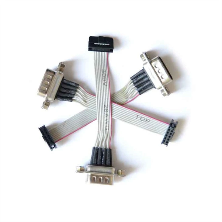 DB9 To 10P IDC Flat Ribbon Cable