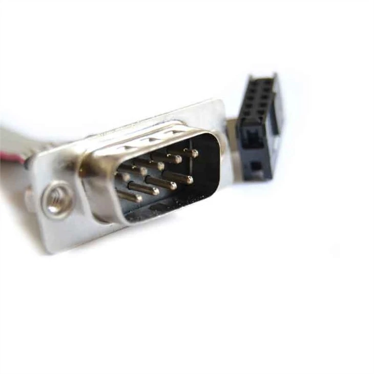 DB9 To 10P IDC Flat Ribbon Cable