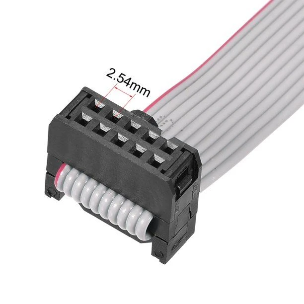 Gray 10 Pin Flat Ribbon Cable