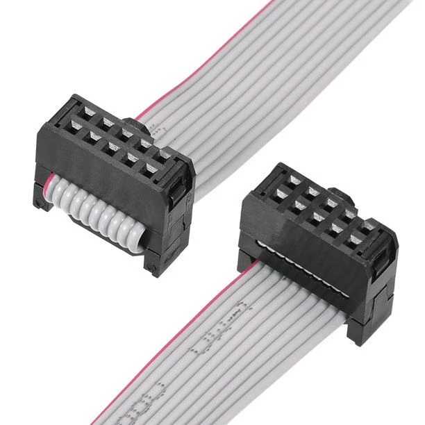 Gray 10 Pin Flat Ribbon Cable