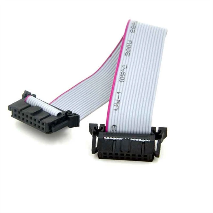 Gray 16 Pin Flat Ribbon Cable
