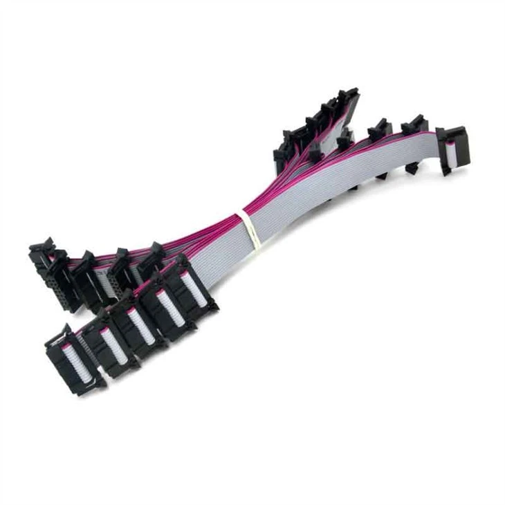 Gray 16 Pin Flat Ribbon Cable