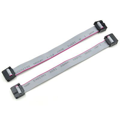 Gray IDC 10 Pin Flat Cable