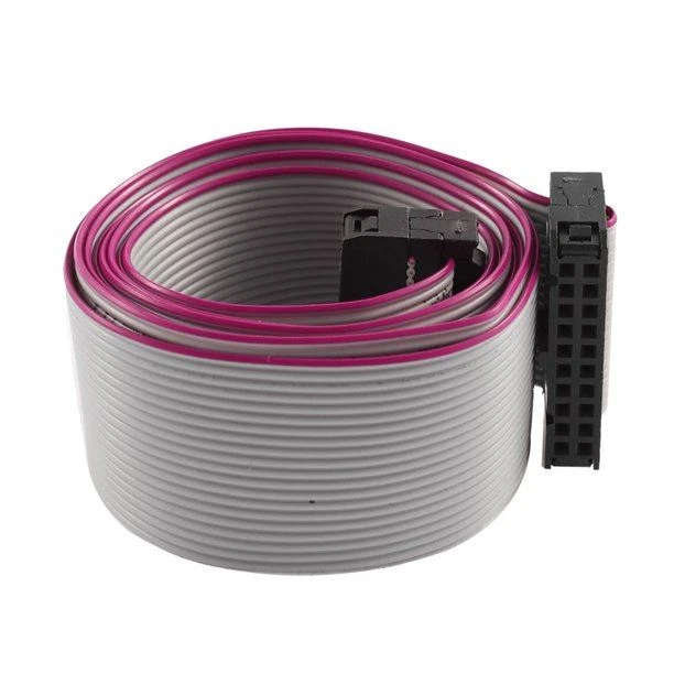 Grey IDC 20 Pin Ribbon Cable