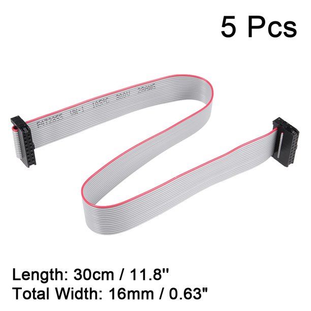 IDC 16 Pins Connector Flat Ribbon Cable