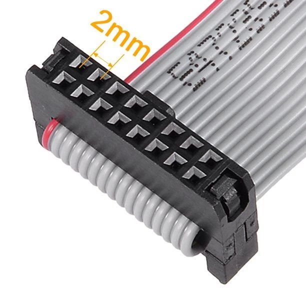 IDC 16 Pins Connector Flat Ribbon Cable
