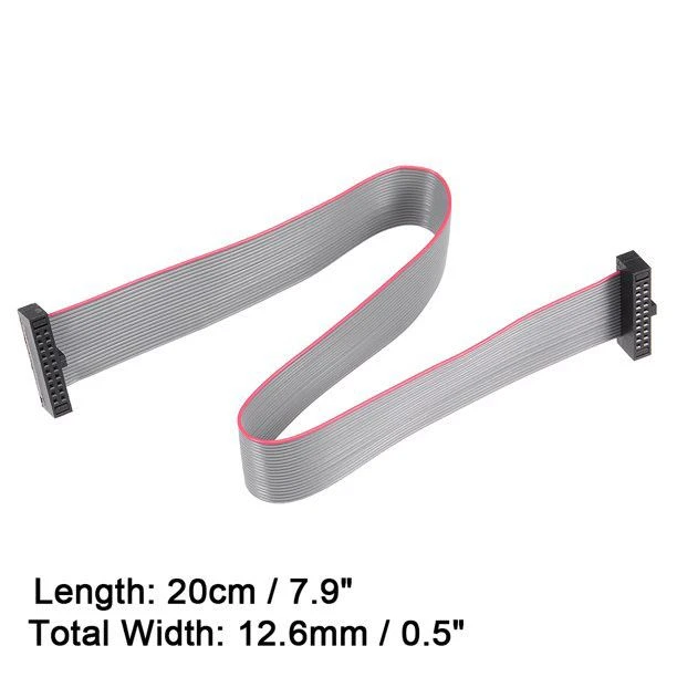 IDC 20 Pins Connector Flat Ribbon Cable